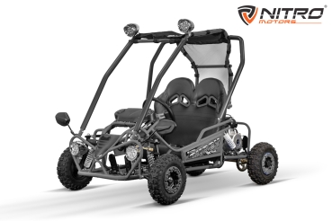 NITRO MOTORS Gokart 90cc mini Kinder Buggy Automatik Hunt 6”